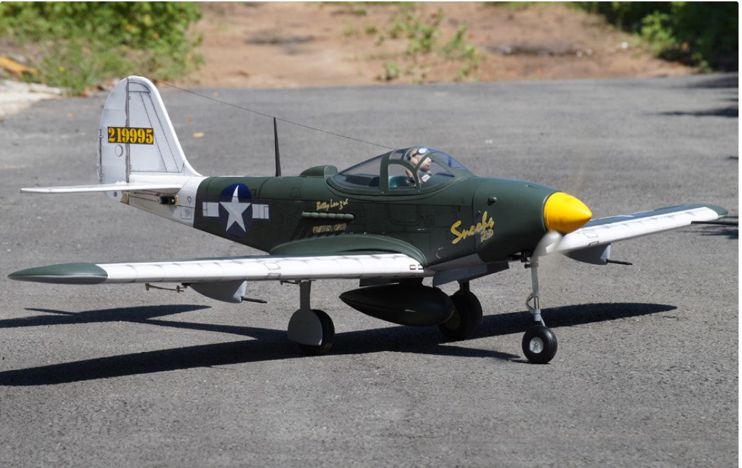 VQ P-39 Airacobra ARF - Summer Cam version