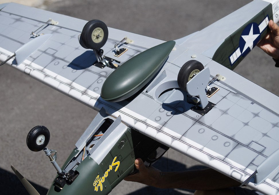 VQ P-39 Airacobra ARF - Summer Cam version