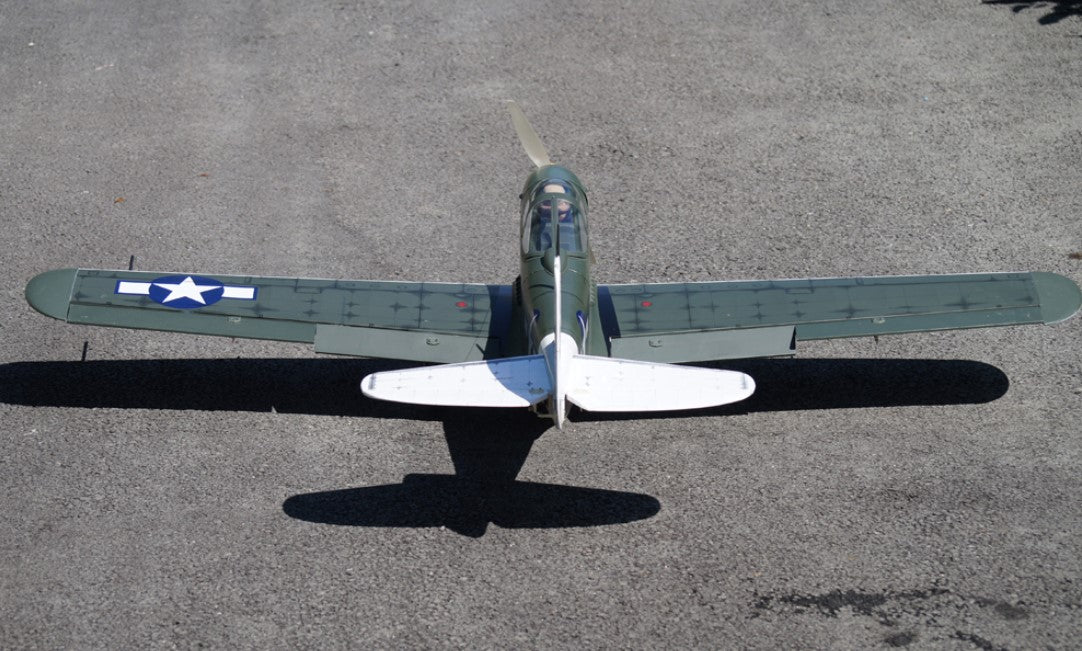 VQ P-39 Airacobra ARF - Summer Cam version