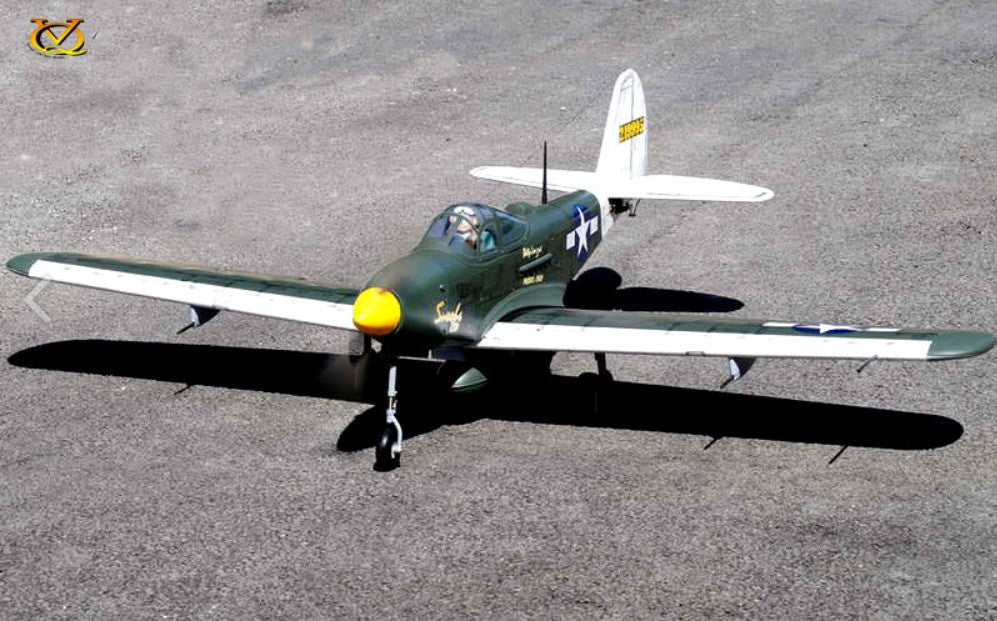 VQ P-39 Airacobra ARF - Summer Cam version
