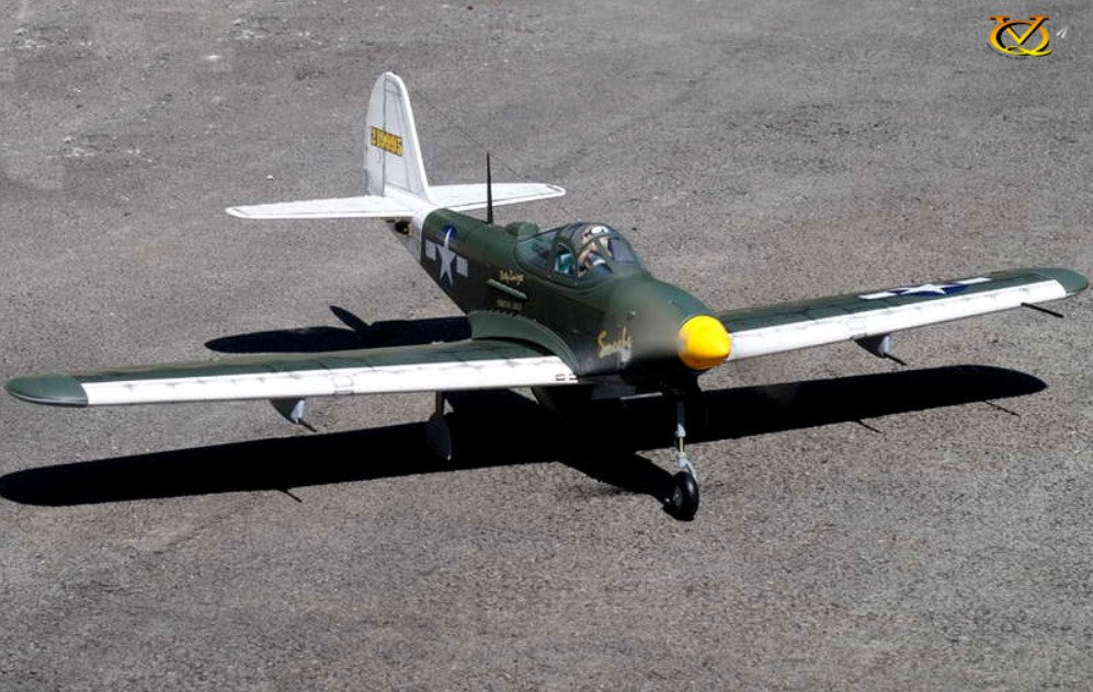 VQ P-39 Airacobra ARF - Summer Cam version