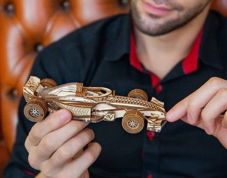 Viter Models Racer V3. Racing car model kit - 3D puzzle