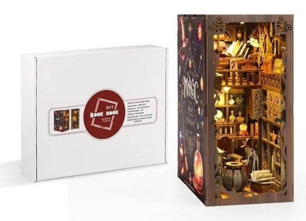 DIY DOLL HOUSE BV02-006 MAGIC NIGHT BOOK NOOK