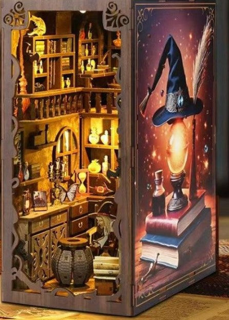 DIY DOLL HOUSE BV02-006 MAGIC NIGHT BOOK NOOK