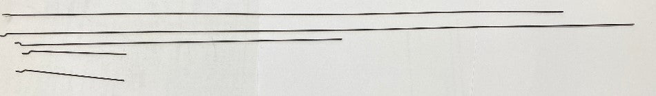 Z Linkage rod set - 5 Assorted rods