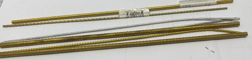 JP Assorted Brass/Aluminium Tube 12inch/360mm length