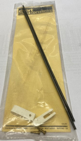 Micro Mold HD Control Links inc. brass screw pin and with M3 Rods