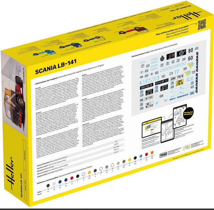 Heller 1/24 Scania LB-141 Kit 80773
