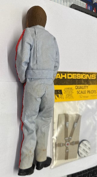 AH Designs 1/6 Full Length Glider Pilot - includes Harness