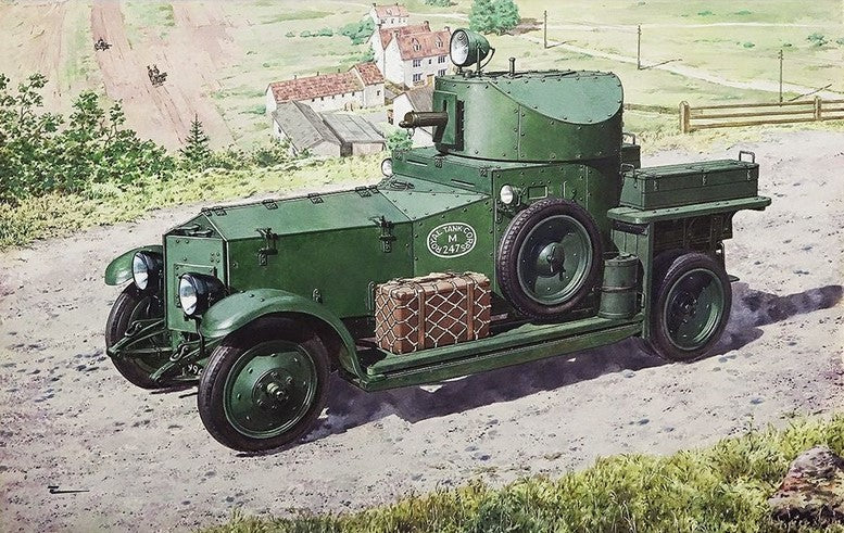 Roden 1/72 British Armoured Car (Pattern 1920 Mk I) Kit PKROD731
