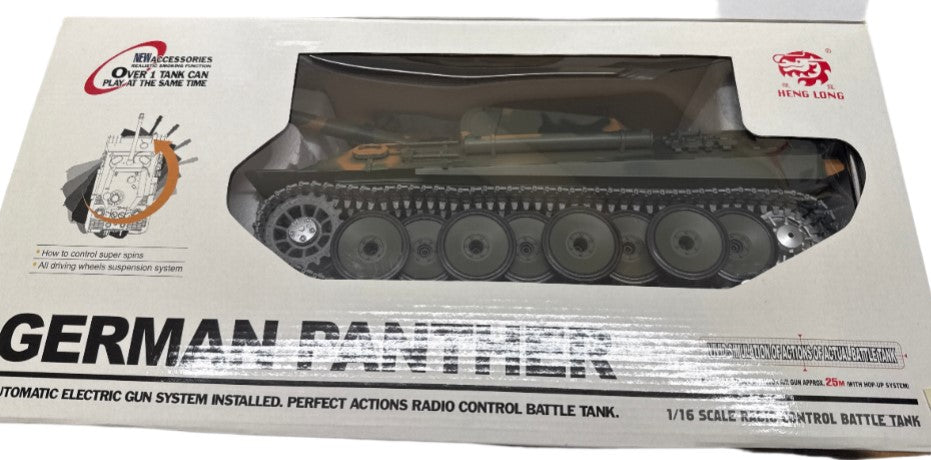 Henglong 1:16 German Panther Tank - NEW IN BOX