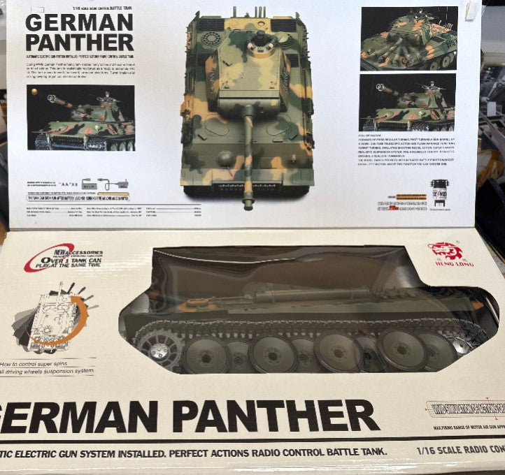 Henglong 1:16 German Panther Tank - NEW IN BOX