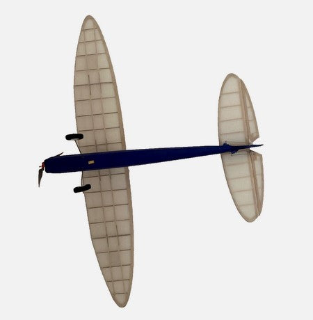 The Model Barn Slider Kit. A balsa and ply vintage style high wing model kit