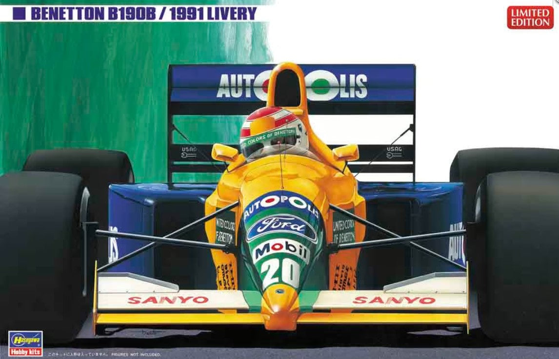 Hasegawa 1:24 Benetton B190B/1991 Livery Kit 20713