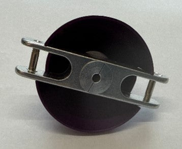 Aluminium 30mm CNC Spinner and Hub (Electric) - Purple