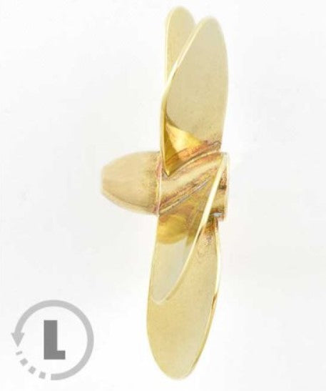 Raboesch 5 Blade Left Handed Brass Prop 40-L-5BL-M4