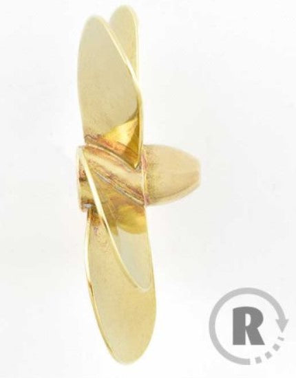 Raboesch 5 Blade Right Handed Brass Prop 40-R-5BL-M4