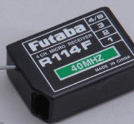 Futaba R114F 40mhz 4 channel Receiver - SECOND HAND