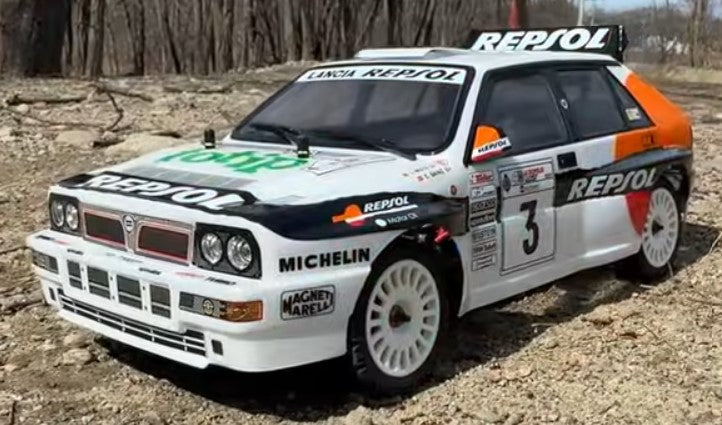 KILLERBODY RTR LANCIA DELTA REPSOL 1993 RALLY KIT ON VENUS CHASSIS - PRE ORDER ONLY - EXPECTED SHORTLY