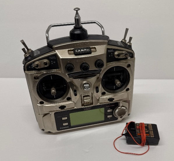 Futaba 35mhz T9CP Super Transmitter with R149DP PCM Receiver - SECOND HANDf