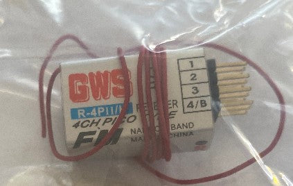 GWS 4 Channel Pico 35Mhz Receiver - Single Conversion-SECOND HAND