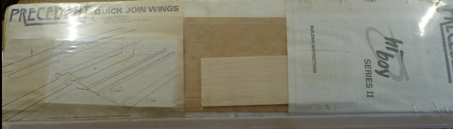 Precedent Hi-Boy 3 Channel Foam Core Wing kit