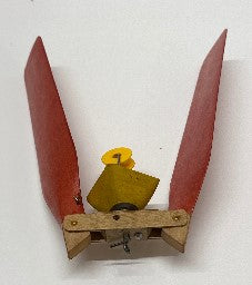 Hand Made Free Flight Folding Prop for Rubber Powered Model