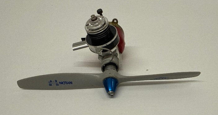 Cox 049 Engine with Silencer - SECOND HAND (Box 63)