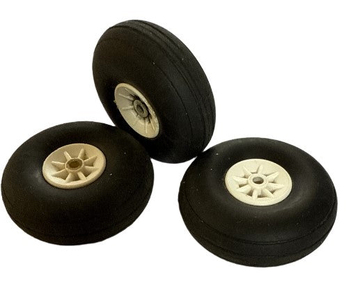 50mm Wheels x 3 -SECOND HAND