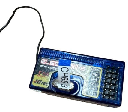 Hitec 35mhz Electron 6 Receiver - SECOND HAND - BAGGED