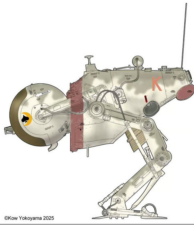 Hasegawa 1/20 Luna Tactical Reconnaissance Machine Lum-168 Camel Kit HALE64131