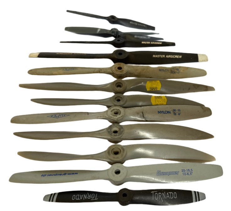 Assorted IC Propellers x 13-Second hand