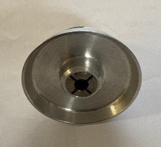 White Spinner 40mm with M4 shaft fitting (Aluminium Base Plate)