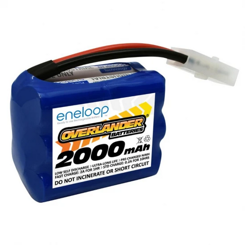 Overlander Panasonic Eneloop AA 2000mAh 7.2V Config 16 NiMH Battery