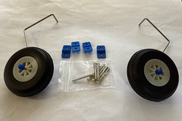 Light weight 50mm wheels with pre bent U/C legs(Box 91)