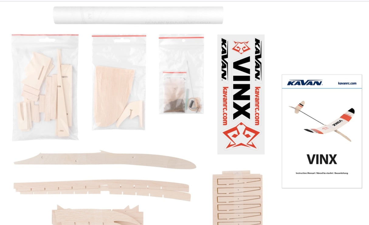 Kavan Vinx DLG glider 600mm kit