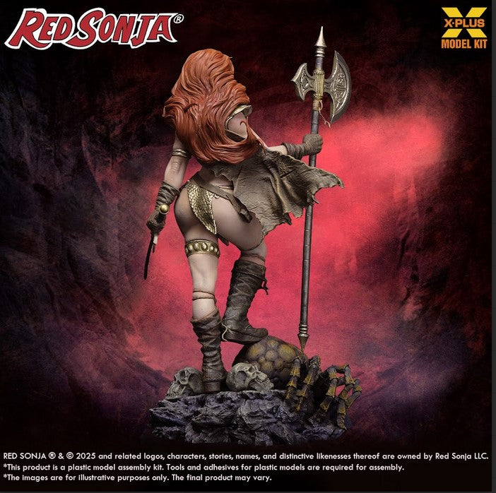 X-PLUS 1/8 Red Sonja Including diorama base 411-200481CP - PRE ORDER - EXPECTED BETWEEN January to March 2026