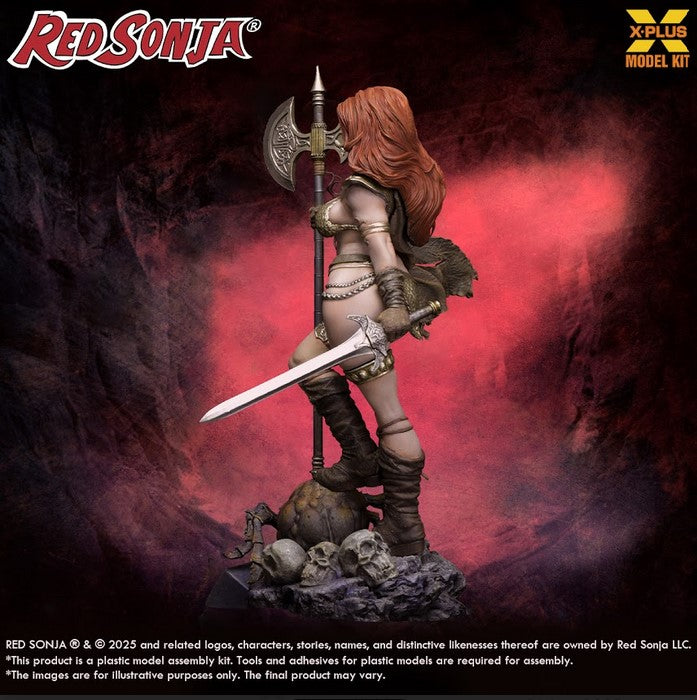 X-PLUS 1/8 Red Sonja Including diorama base 411-200481CP - PRE ORDER - EXPECTED BETWEEN January to March 2026