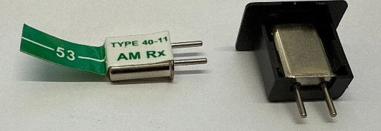Futaba 40mhz AM Ch 53 (40.695)AM Rx/Tx crystals