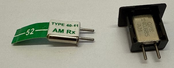 Futaba 40mhz AM Ch 52 (40.685)AM Rx/Tx crystals