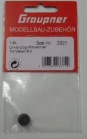 Graupner Drive-Dog for M4 Shafts 2321