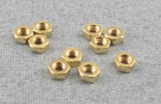 Brass Nut M4 (pk10)