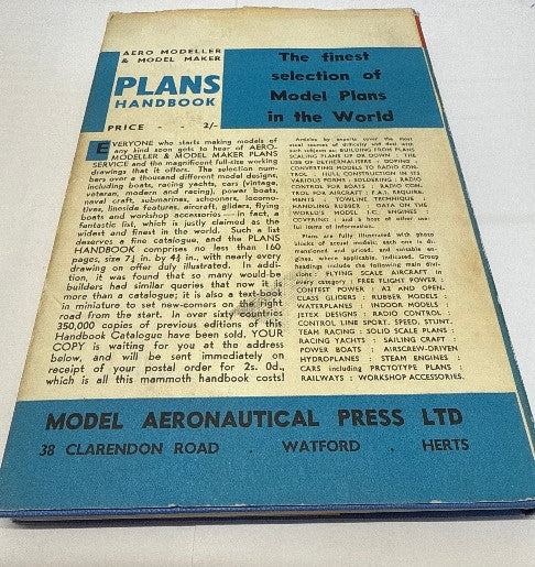 Model Aero Engine Encyclopaedia - Second Hand