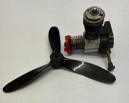 Cox Baby Bee Engine - No Tank - SECOND HAND - SOLD AS SEEN (Box 63)