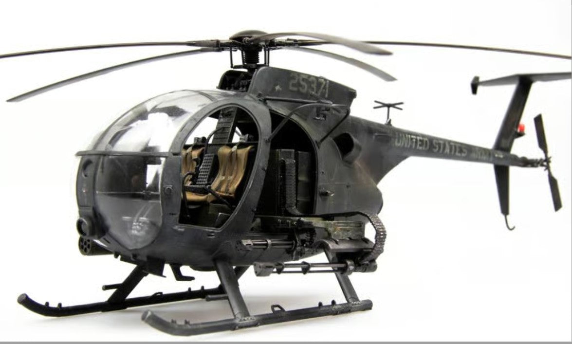Zimi Models 1/35 AH-6J Little Bird Nightstalkers Kit With Etched Metal Parts ZM50001