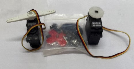 Hitec/Zebra & Acoms Servos - BAGGED - Second Hand