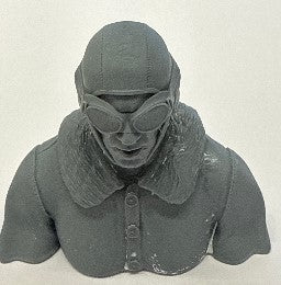 WW1 1/8 Pilot - Head and Shoulders