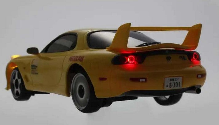 Kyosho First Mini-Z 1:28 Initial-D Mazda RX-7 FD3S YEL - Ready to Go