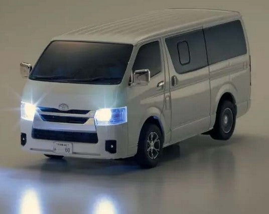 Kyosho First Mini-Z 1:28 Toyota Hi-Ace Super GL - WHITE- Ready to Go