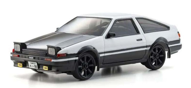 Kyosho First Mini-Z 1:28 Toyota Sprinter Trueno AE86 WH/BK - Ready to Go